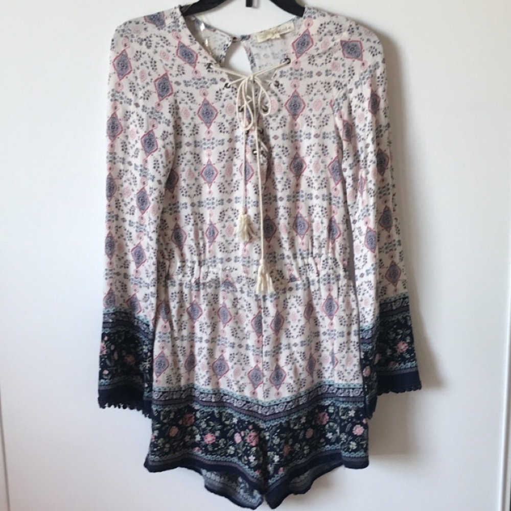 Rewind floral Romper